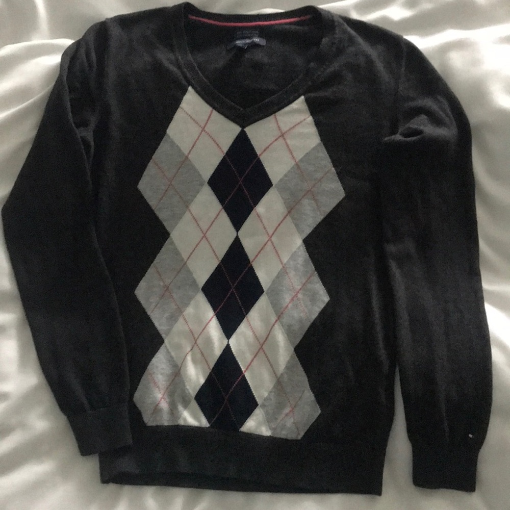 Tommy Hilfiger argyle sweater
